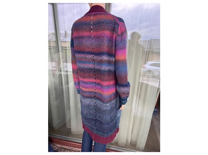 Zadig & Voltaire Yuno Pa Gestreifter Cardigan aus Wollmischung Mehrfarben - Ansicht 5
