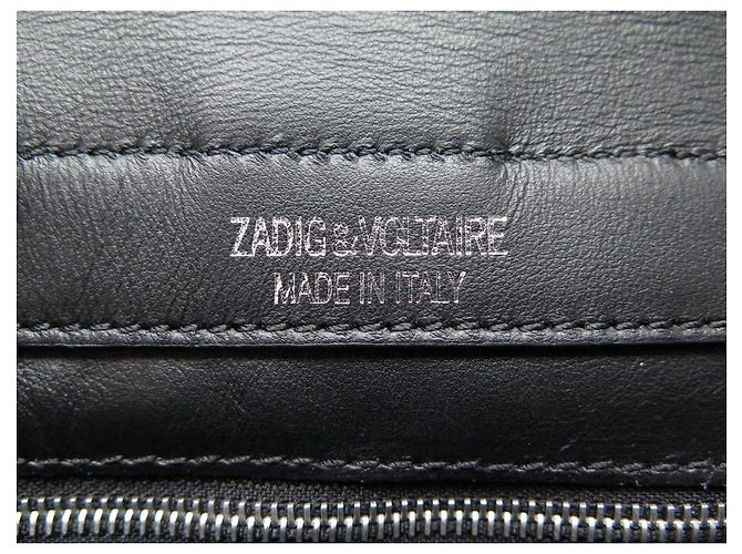 NUOVA BORSA A MANO ZADIG & VOLTAIRE X KATE MOSS BORSA A TRACOLLA UMA NERA - vista 10