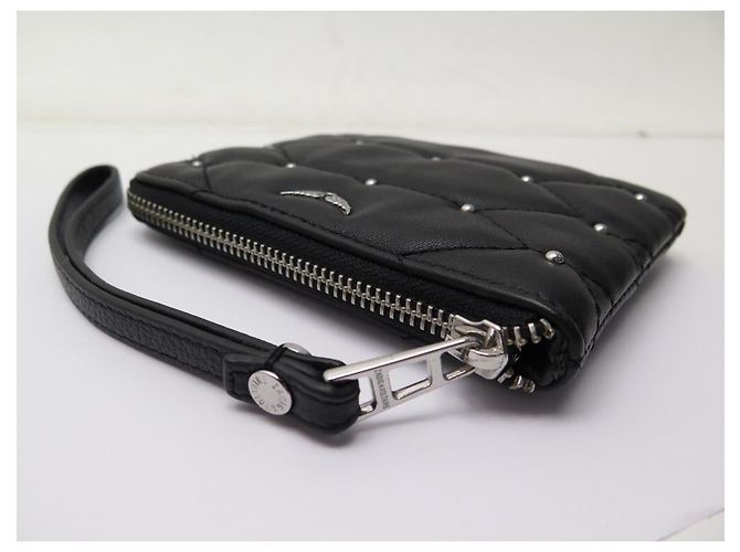 NUOVA BORSA A MANO ZADIG & VOLTAIRE X KATE MOSS BORSA A TRACOLLA UMA NERA - vista 15