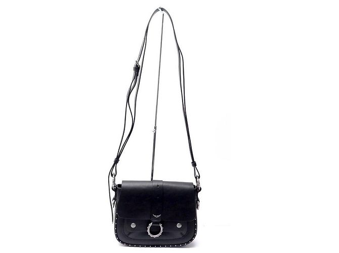 NUOVA BORSA A MANO ZADIG & VOLTAIRE X KATE MOSS BORSA A TRACOLLA UMA NERA - vista 2