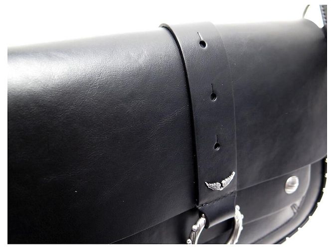 NUOVA BORSA A MANO ZADIG & VOLTAIRE X KATE MOSS BORSA A TRACOLLA UMA NERA - vista 20