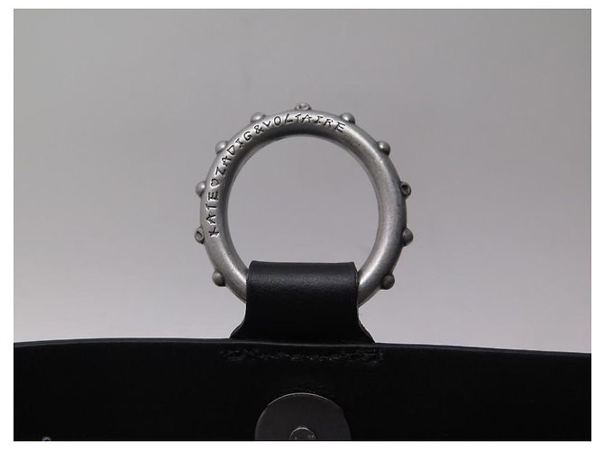 NUOVA BORSA A MANO ZADIG & VOLTAIRE X KATE MOSS BORSA A TRACOLLA UMA NERA - vista 8