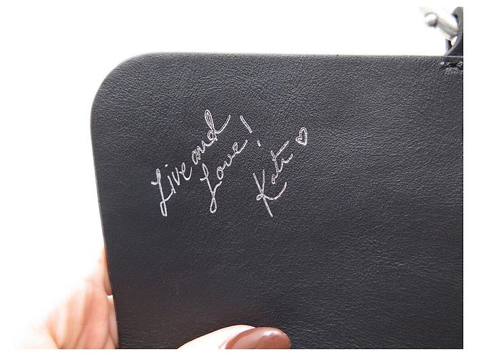 NUOVA BORSA A MANO ZADIG & VOLTAIRE X KATE MOSS BORSA A TRACOLLA UMA NERA - vista 9