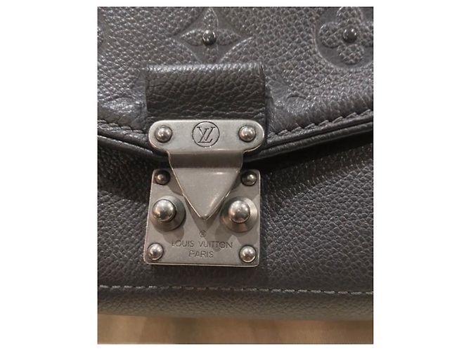 Louis Vuitton Saint Germain PM Monogram Empreinte Pelle Grigia Grigio - vista 2