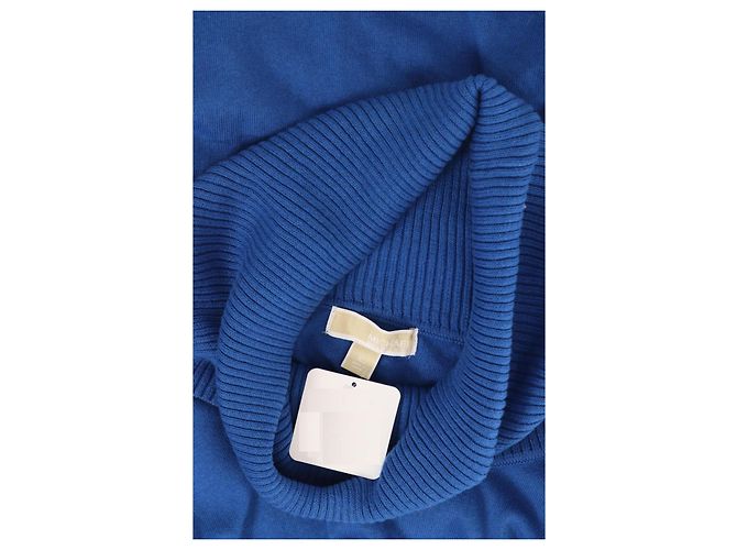 Suéter Polo Michael Kors Azul Mezcla de Angora XL - vista 3