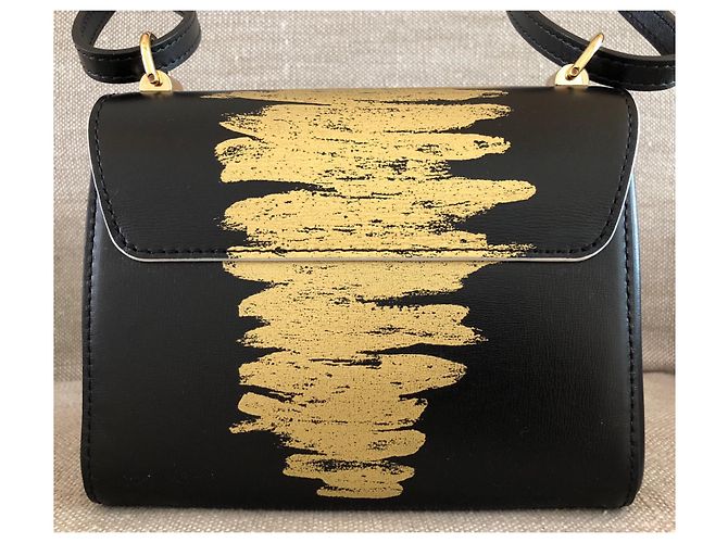 Borsa Louis Vuitton Twist PM in pelle nera/oro in edizione limitata Multicolore - vista 4