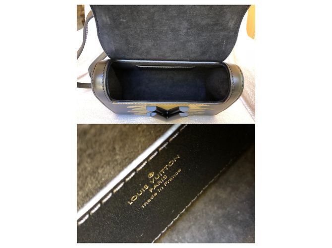 Borsa Louis Vuitton Twist PM in pelle nera/oro in edizione limitata Multicolore - vista 8