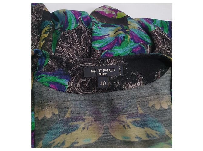 Abito in lana Etro multicolore - vista 5