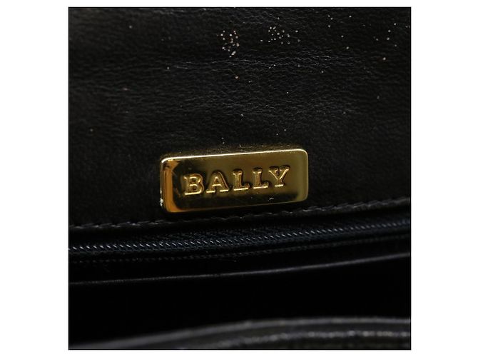 BALLY Borsa a mano Pelle Nero Auth am2821g - vista 10