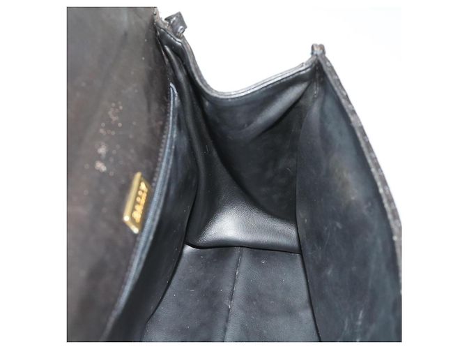 BALLY Borsa a mano Pelle Nero Auth am2821g - vista 20