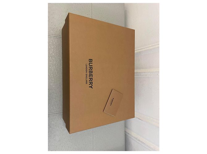 Burberry Sneakers Arthur in pelle scamosciata e lana check pied de poule Beige - vista 9