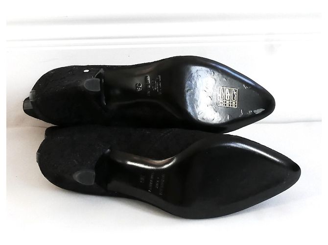 Botines de encaje negro Sabrina de Laurence Dacade - vista 3