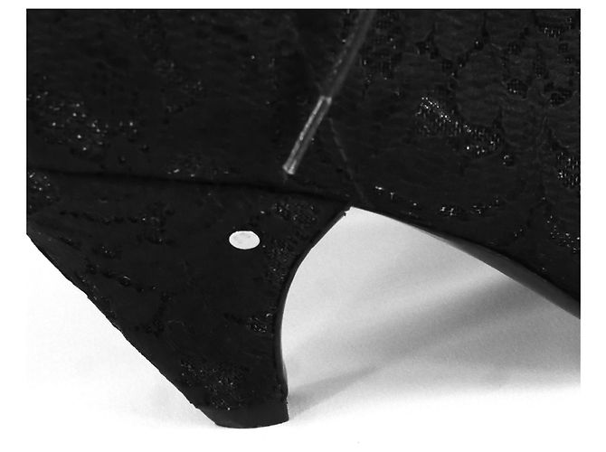 Botines de encaje negro Sabrina de Laurence Dacade - vista 6