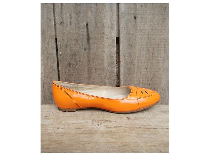 bailarinas Mellow Yellow p 37 Nueva condición Naranja - vista 2