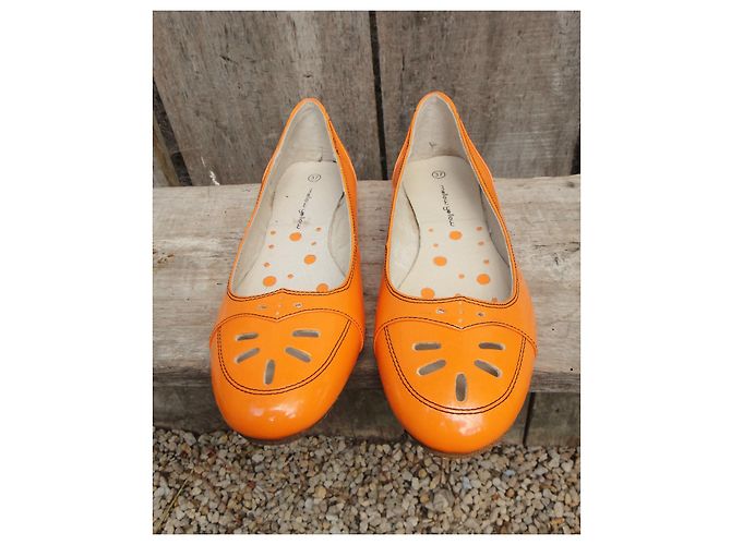 bailarinas Mellow Yellow p 37 Nueva condición Naranja - vista 4