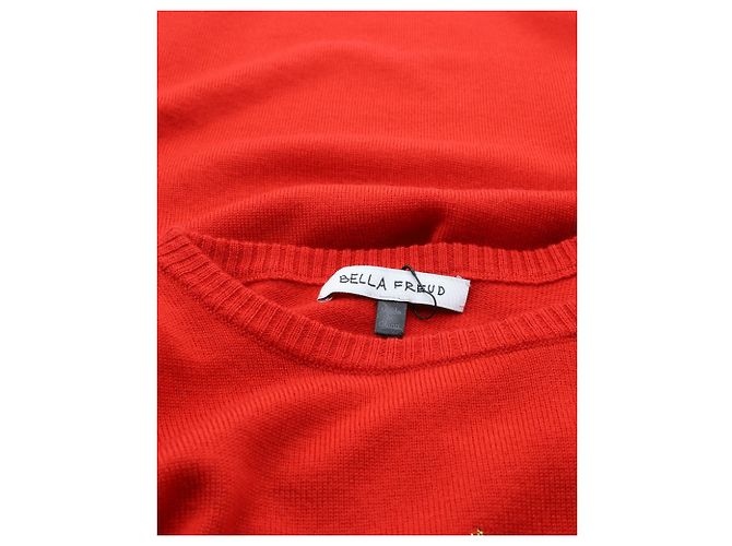 Sudadera con estrella de Bella Freud en algodón rojo Roja - vista 4