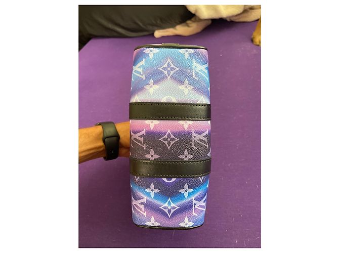 Abbesses Keepall Xs tramonto tie-dye starburst borsa pochette tracolla Louis Vuitton monogram lv - vista 6