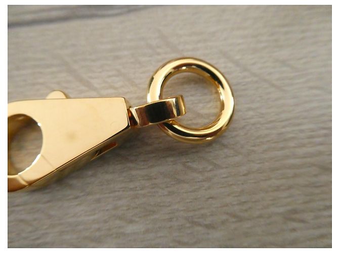 Fucile Hermès in acciaio placcato oro nuovo Gold hardware - vista 6