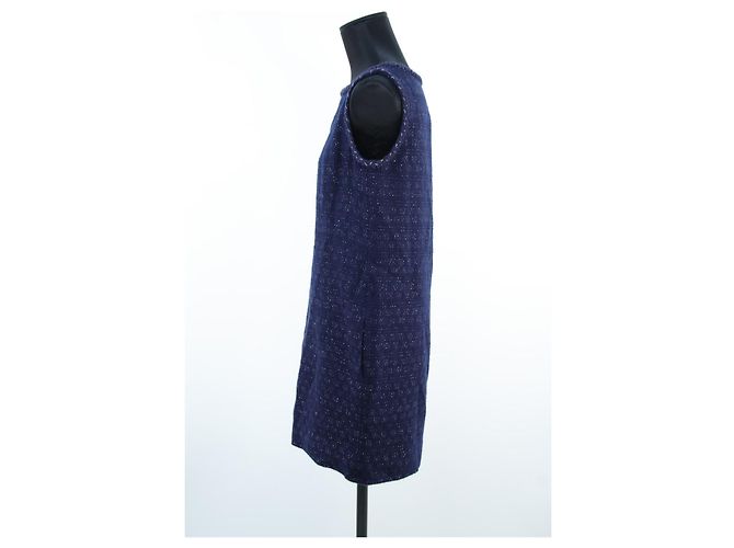 Vestido de Chanel 38 Azul - vista 2