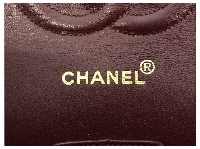 Timeless Borsa Chanel Lined Flap Nera in Pelle d'Agnello con Hardware Oro Nero Gold hardware - vista 7
