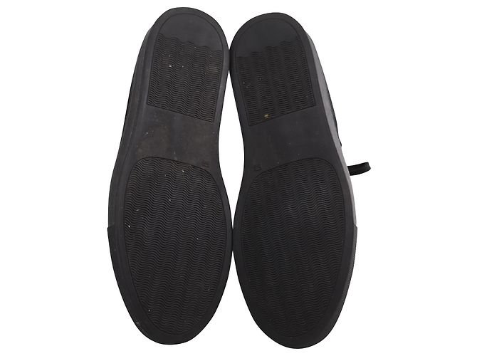 Autre Marque Common Projects Achilles High-Top Sneakers in Black Suede - view 5