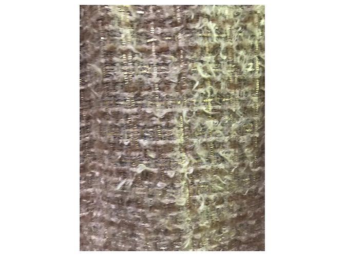 Multicolor Chanel 19una giacca d'oro ecru oro tweed di qualità museale rara Multicolore - vista 5