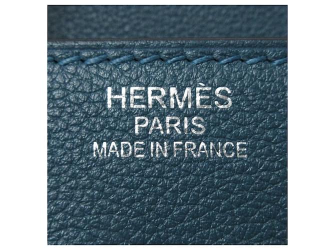 Haut à courroies Hermès Hermes Haut a Courroies Blu - vista 7