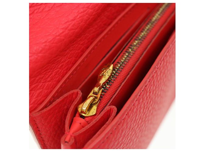 Louis Vuitton Portefeuille capucines Roja - vista 7