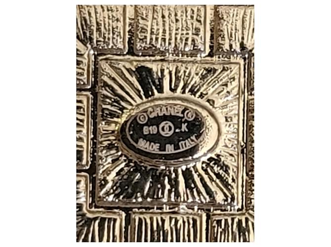 Spilla a spillo quadrata Chanel 2019 Argento - vista 3
