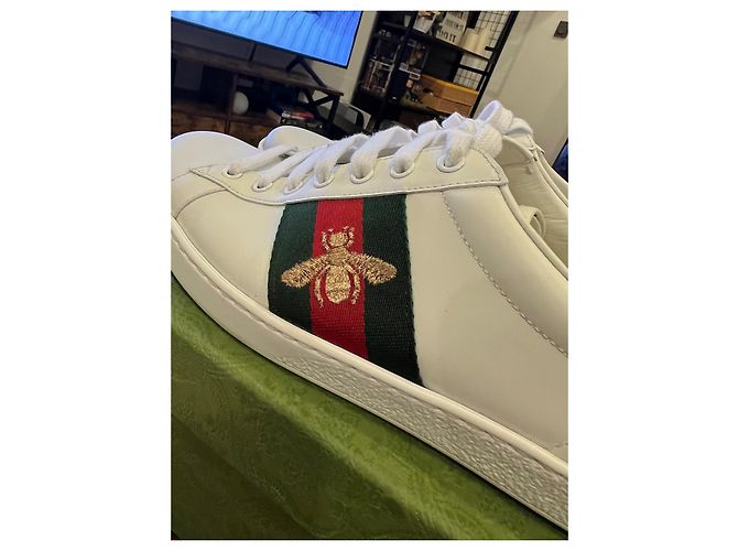 Ace sneakers Gucci 2022 Bianco Rosso Verde - vista 2