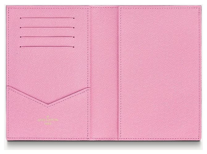 Louis Vuitton Animación de Navidad de portada de pasaporte LV Rosa - vista 3
