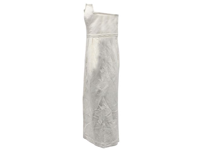 Autre Marque Mara Hoffman VESTIDO AURELIA DE ALGODÓN MARFIL - vista 2