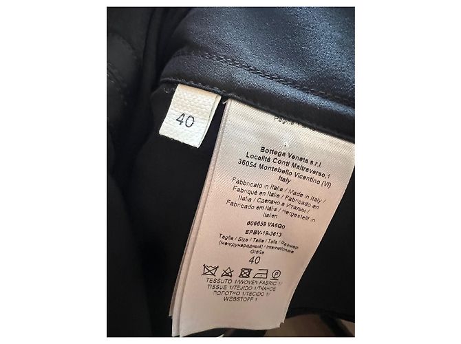 Camisón Bottega Veneta L/40 Negro - vista 8