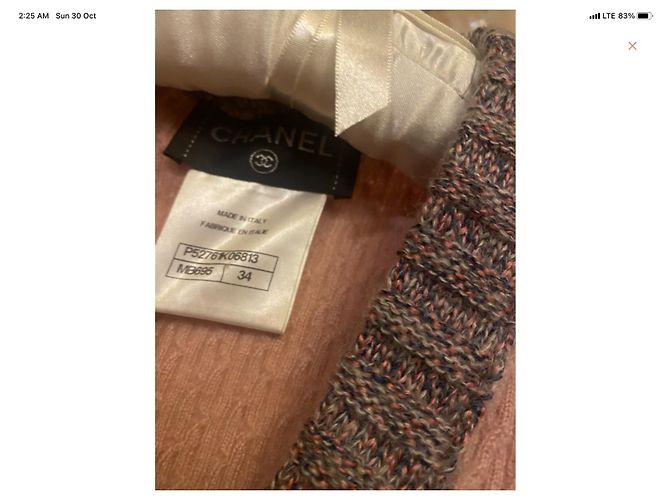 Chanel Kaschmirrosa mittellanger Frack Pink - Ansicht 3