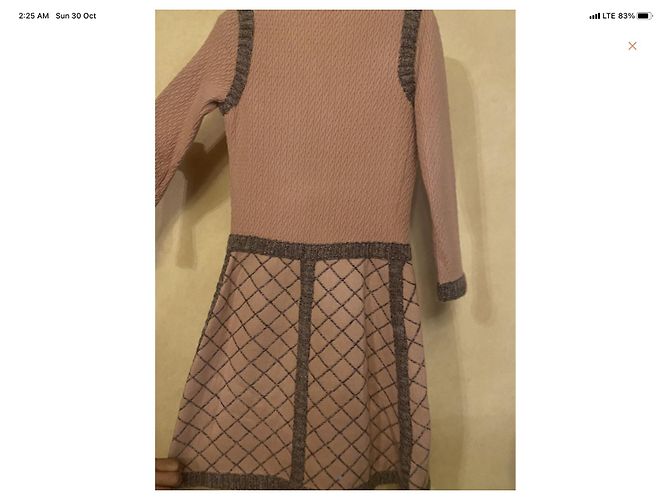 Chanel Kaschmirrosa mittellanger Frack Pink - Ansicht 4