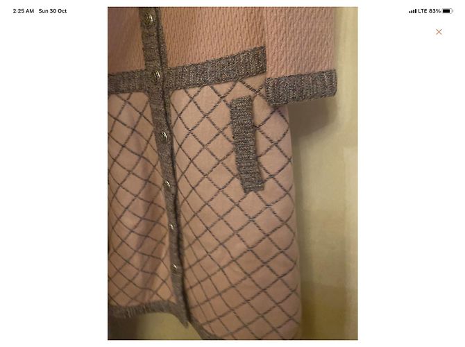 Chanel Kaschmirrosa mittellanger Frack Pink - Ansicht 5