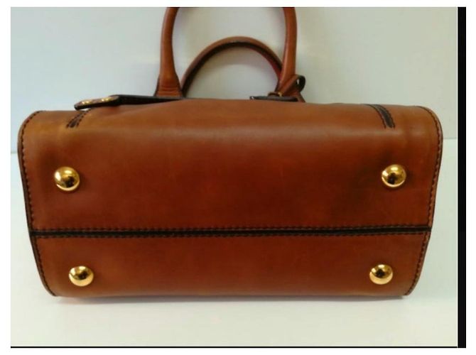 Borsa a mano Valentino Garavani in pelle beige - vista 5