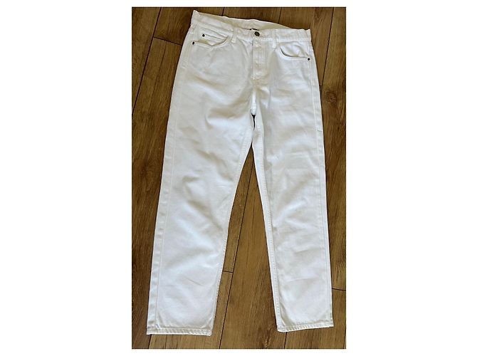 Nuovi jeans Massimo Dutti Bianco - vista 5