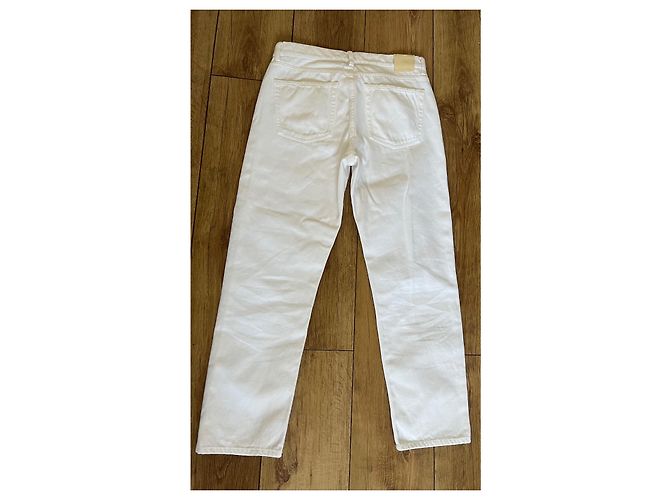 Nuovi jeans Massimo Dutti Bianco - vista 6