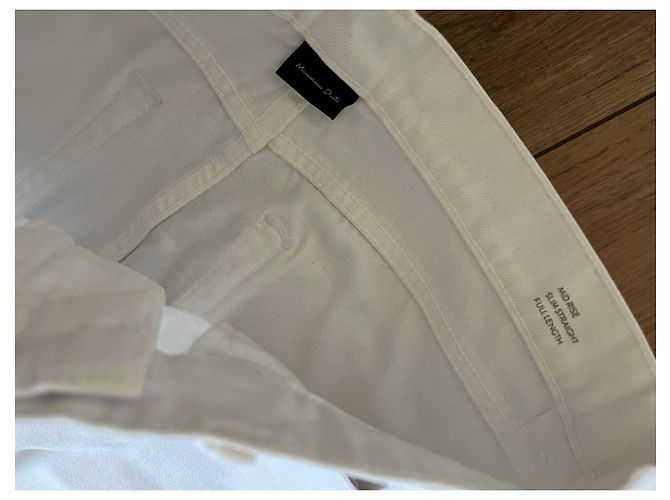 Nuovi jeans Massimo Dutti Bianco - vista 8