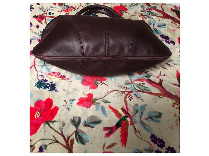Borsa Salvatore Ferragamo in pelle viola Porpora - vista 2