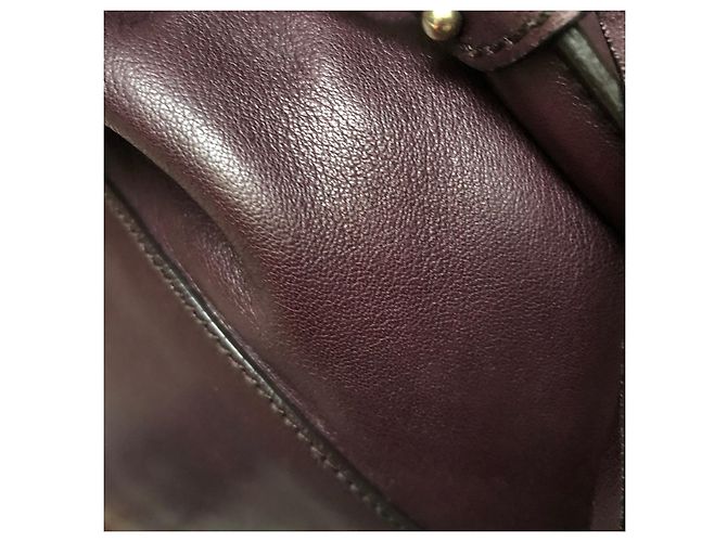 Borsa Salvatore Ferragamo in pelle viola Porpora - vista 3