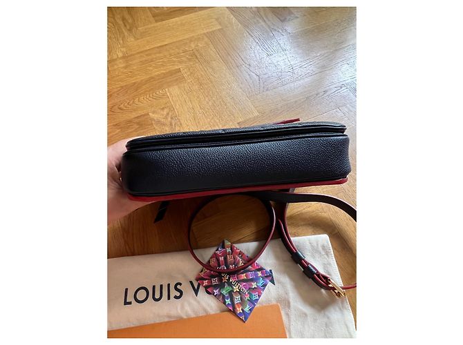 Borsa a mano Louis Vuitton Metis Blu Navy in Pelle - vista 10