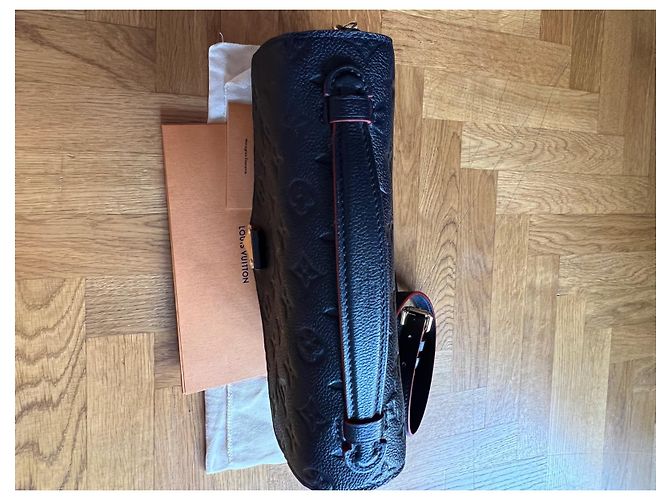 Borsa a mano Louis Vuitton Metis Blu Navy in Pelle - vista 4
