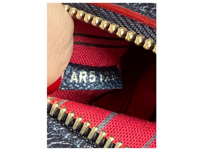 Borsa a mano Louis Vuitton Metis Blu Navy in Pelle - vista 7