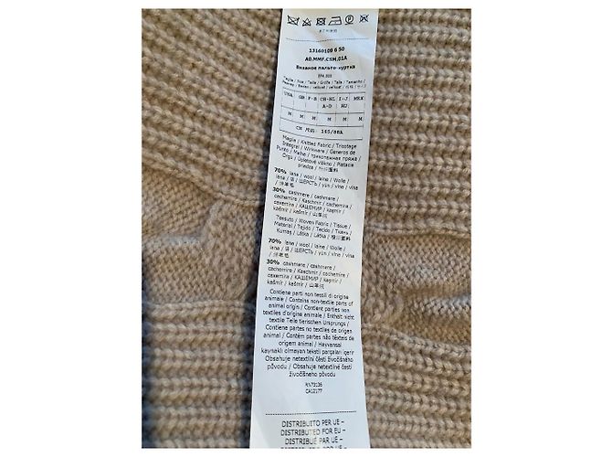 Malha Max Mara de lã bege - vista 2