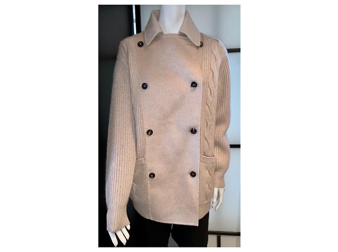Malha Max Mara de lã bege - vista 6