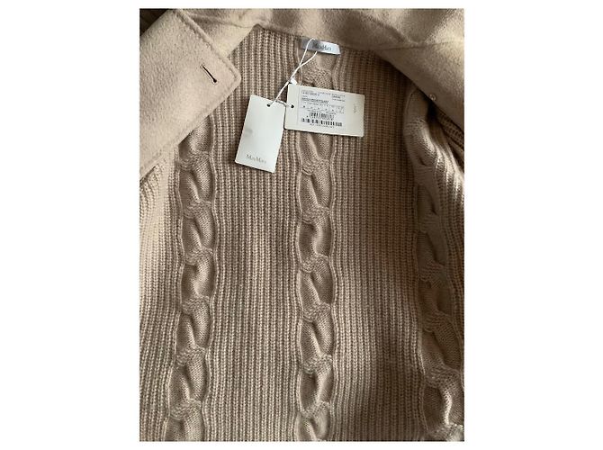 Malha Max Mara de lã bege - vista 7