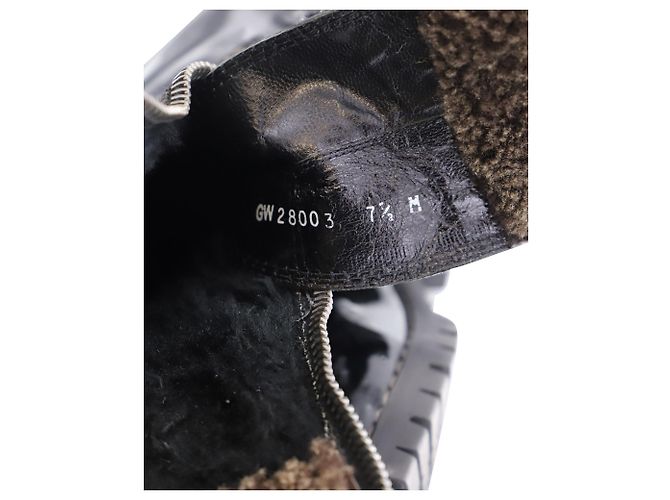 Stivali con zip Stuart Weitzman in pelle verniciata nera Nero - vista 6