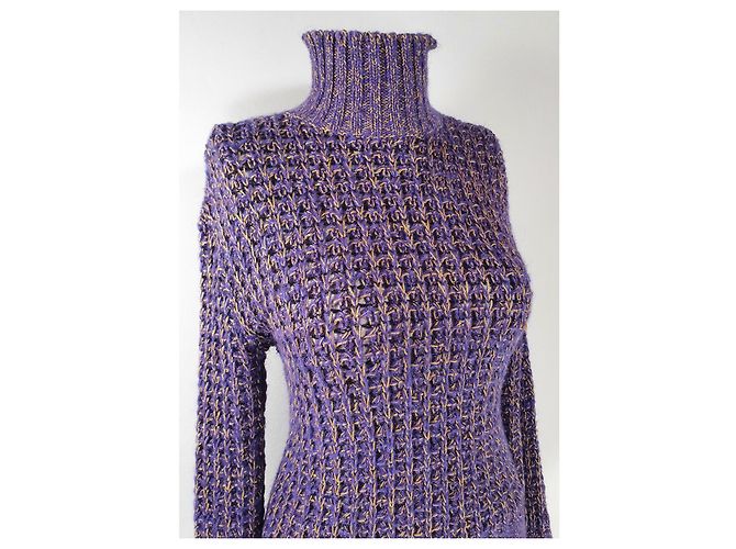 Suéter Polo Versace Jeans Couture Morado Púrpura - vista 2